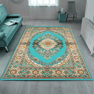 Modern Osmanlı Desenli Dijital Baskılı Halı - 1