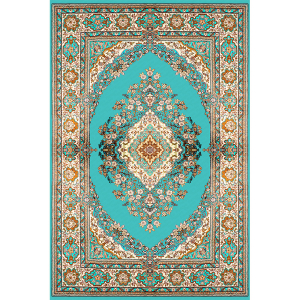 Modern Osmanlı Desenli Dijital Baskılı Halı - 2