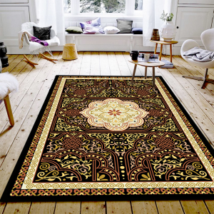 Modern Osmanlı Saray Desenli Dijital Baskılı Halı - 1