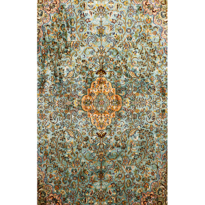 Motif Desenli Dijital Baskılı Halı - 2
