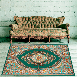 Osmanlı Motifli Dijital Baskılı Halı - 1