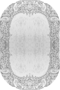 Pırlanta Çerçeve Desenli 2'li Banyo Paspası (50x60 cm - 60x100 cm) - 2