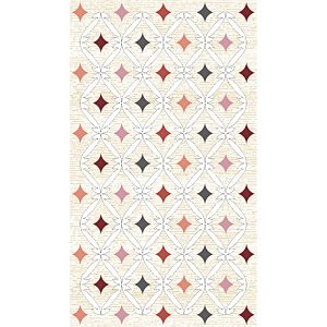 Renkli Geometrik Desenli Dijital Baskılı Halı - 2