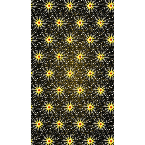Samanyolu Desenli Dijital Baskılı Halı - 2