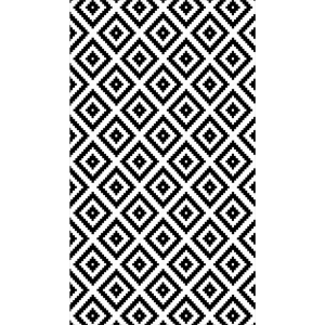 Simetrik Desenli Dijital Baskılı Halı - 2