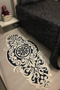 Simetrik Desenli Dijital Baskılı Halı - 1