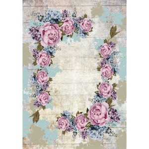 Tahtalı Çiçek Desenli Dijital Baskılı Halı - 2