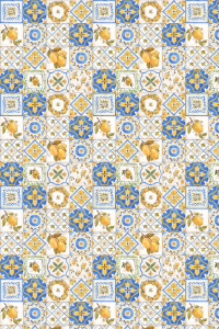 Limonlu Motif Tasarımlı Dijital Baskılı Halı - 2