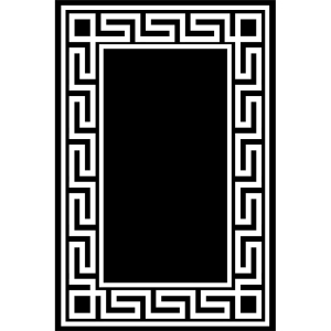 Vektörel Geometrik Desenli Dijital Baskılı Halı - 2