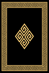 Vektörel Kanca Desenli Dijital Baskılı Halı - 2