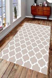 Vizon Vektörel Desenli Dijital Baskılı Halı - 1