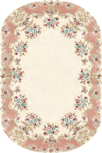 Yuvarlak Çiçekli 2'li Banyo Paspası (50x60 cm - 60x100 cm) - 2